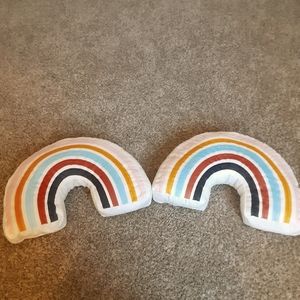 Target rainbow pillows